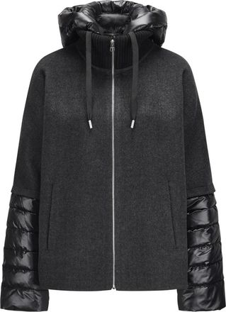 Milestone MSAzalea Jacket - Dames - Winterjassen - Zwart - M - Wol - Jassen