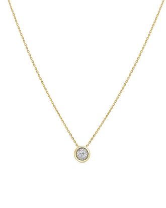 Sabrina Designs 14K 0.08 Ct. Tw. Diamond Necklace
