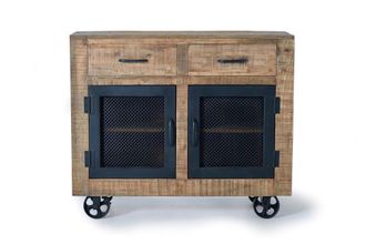 Giner&Colomer Aparador en madera de mango y metal natural