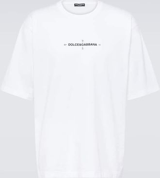 Dolce & Gabbana Logo cotton jersey T-shirt
