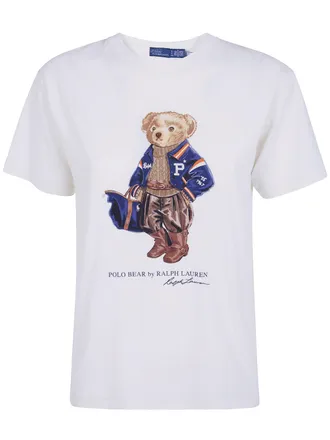 Ralph Lauren T-Shirt Short Sleeve Bear Graphic
