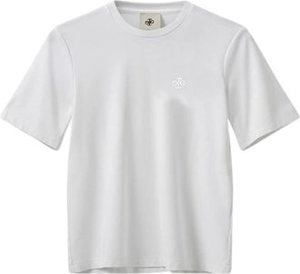 The Garment Tops, Dames, Wit, L, TG Logo T-shirt