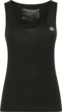 Philipp Plein Original Tank Top - Dames - Tops zonder mouwen - Zwart - L - Tops