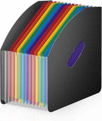 OEM Carpeta De 13 Compartimentos, Revistero A4, Carpeta Vertical, Carpeta Administrativa Vertical, Organizador De Documentos Expandible Tipo Acorde&oacute;n