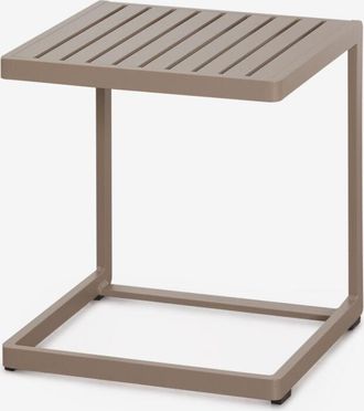 Sklum Tavolino da giardino quadrato 40x40 cm in alluminio Dulem SKLUM