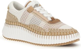 Chlo&eacute; Womens Nama Sneakers Cinnamon Brown
