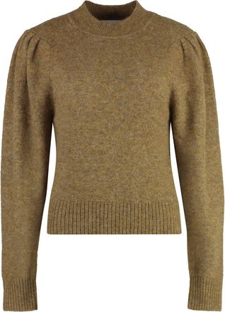 Isabel Marant Honey Wool-blend Crew-neck Sweater