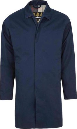 Barbour Rokig Jacket - Heren - Parka Jassen - Blauw - XL - Katoen - Jassen