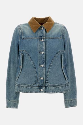 Alexander McQueen Giacca In Denim