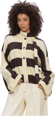 Harper & Yve Indy-Ca Cardigan - Dames - Vesten - Beige - XL - Wol - Truien & Vesten