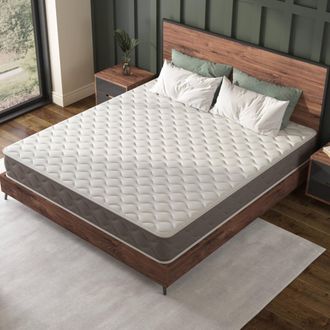 Talamo Italia Talamo Italia - Dmora - Colch&oacute;n Doble Dabasci, Colch&oacute;n Memory Foam, Colch&oacute;n Ergon&oacute;mico, Colch&oacute;n Anti&aacute;caros E Hipoalerg&eacute;nico, 100% Made In Italy, 140x2