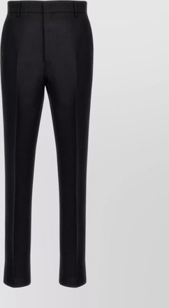 Prada wool trousers with back pockets and belt loops