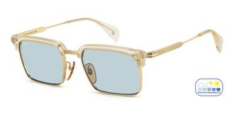 David Beckham DB 1227/G/S Asian Fit 001/SD Mens Sunglasses Gold Size 54