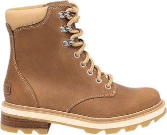Sorel Lennox Lace Boot - Dames - Veterlaarzen - Bruin - 36 EU - Leer - Schoenen