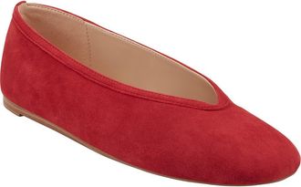 Marc Fisher Gradi Flat in Medium Red at Nordstrom, Size 8.5