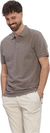 Profuomo Heren, Tops, Bruin, Maat: 2XL Katoen