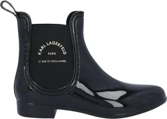 Karl Lagerfeld Schoenen, Dames, Zwart, 37 EU, Rain Boots