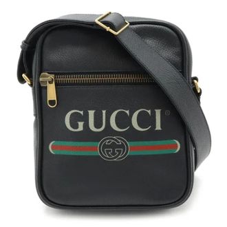 Gucci Pre-owned Cross Body Bags, female, Black, Size: ONE SIZE Pre-owned Vintage Crossbody Bag