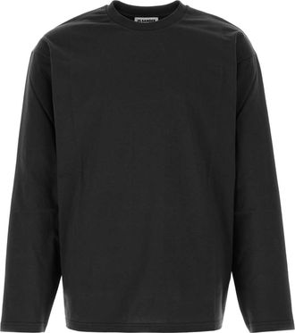 Jil Sander Slate Cotton T Shirt