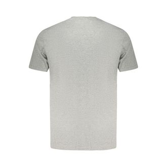 Calvin Klein Logo-Appliqu&eacute; Cotton T-Shirt - Gray