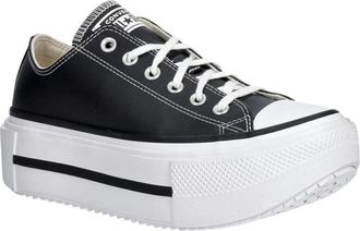 Converse Chuck Taylor All Star Lift Double Stack - Heren - Sneakers - Zwart - 42 EU - Leer - Schoenen