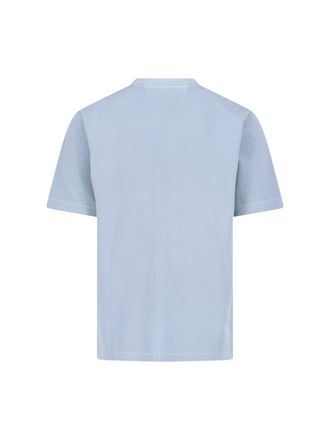 C.P. Company Mens T-Shirts And Polos Blue Cotton