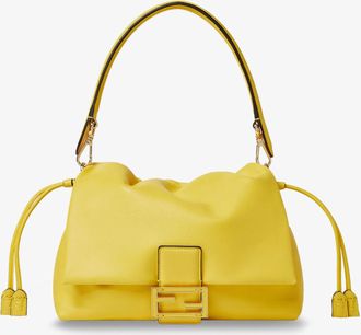 Fendi Borsa a tracolla Mamma Baguette Medium in pelle - FENDI - gender_Woman