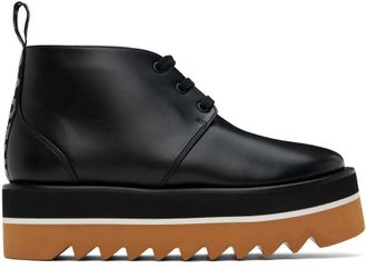 STELLA McCARTNEY ブーツ 黒 2318625L0013 Women Black Chunky Ankle Boots | Stella McCartney US
