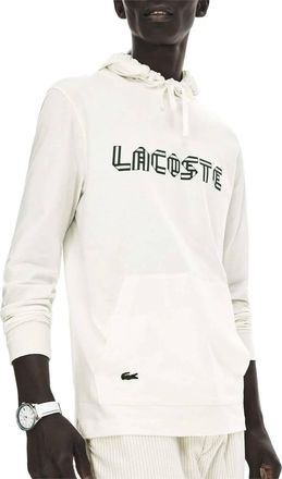 Lacoste Mens Logo Sweatshirt In Flour