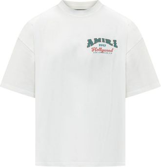 Amiri White Graphic Logo T-Shirt