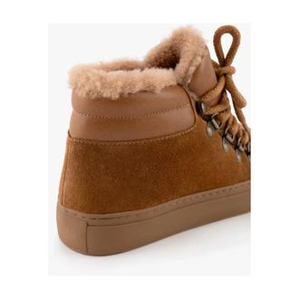 Maison Toufet Schoenen, Dames, Bruin, 41 EU, Leer, Layla High-top Sneaker