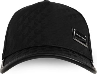 Emporio Armani Baseball Cap - Heren - Petten - Zwart - ONE Size - Leer - Accessoires