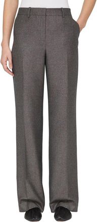Lafayette 148 New York Gates Wool-Blend Full Leg Pant