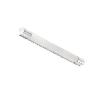 Netlighting Kiva 90cm Bathroom Wall Lamp Chrome IP44 3000K in Grey