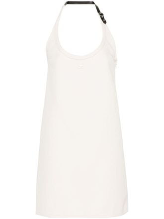 Courrèges Babydoll mini dress - Neutrals