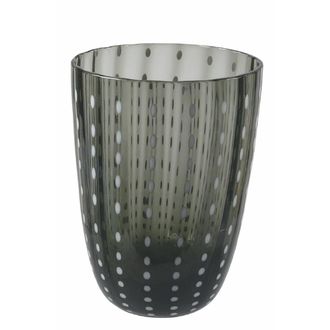 Villa D'Este Home Tivoli Set de 6 vasos Kalahari gris ahumado