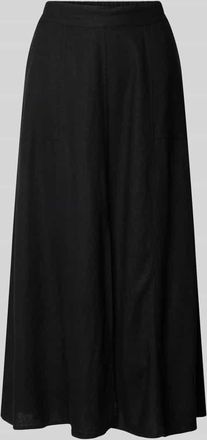 Freequent Leinenrock mit Eingrifftaschen Modell Lava in Black, Größe XL