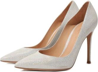 Gianvito Rossi Dames, Schoenen, Grijs, Maat: 38 1/2 EU