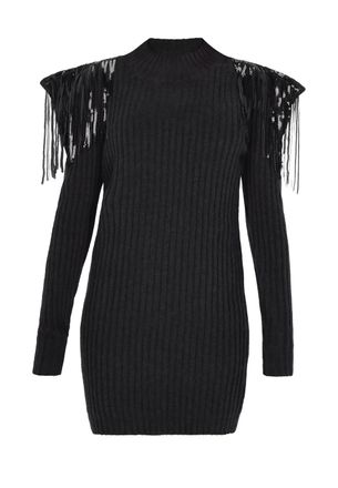 Faina Jurk Dames zwart