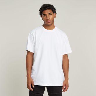 G-Star Seam Detail Loose T-Shirt - Wit - Heren