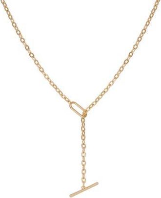 Guess Toggle Y-Necklace in Goldtone at Nordstrom Rack