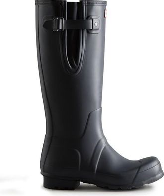 Hunter Original Tall Side Adjustable Boot Gummistiefel f&uuml;r Herren | schwarz