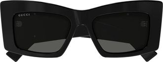 Gucci Sunglasses Gg1842 S 001 Black/Grey Women