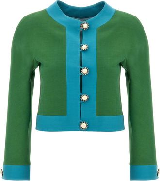 Valentino Garavani Multicolor Solid Blazer