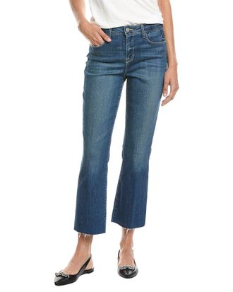 L'agence Kendra High-Rise Crop Flare Jean