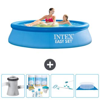 Intex Piscina Easy Set Redonda - 244x61 Cm - 7-piezas S20908