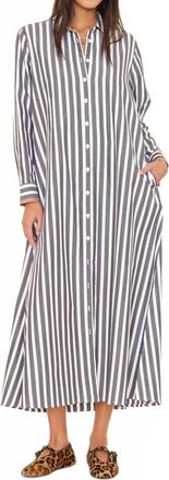 Xirena Boden Dress In Ink Stripe