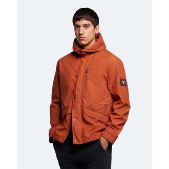 Lyle & Scott Mens And Jacket in Orange - Size Medium