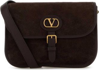 Valentino Garavani Brown Antibes Medium Crossbody Bag