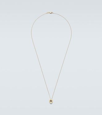 Ileana Makri Nut 18kt gold pendant necklace